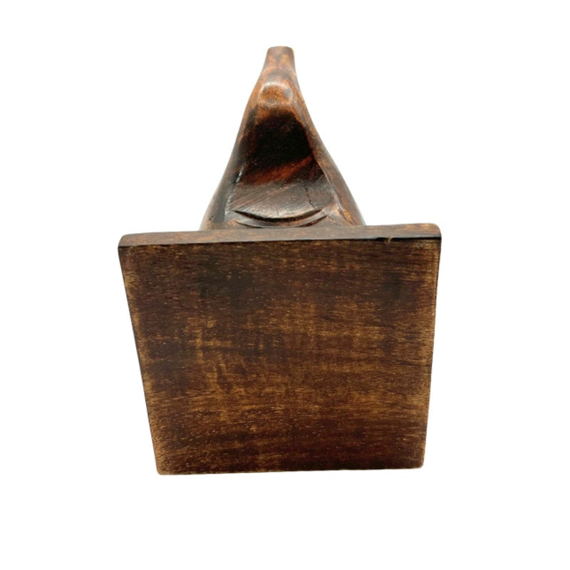 Wooden Elephant Eyeglass Holder Spectacle Stand Hand Carved