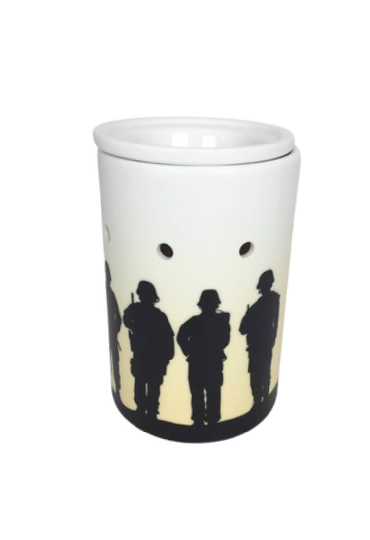 Scentsy "Service & Sacrifice" Full-Size Wax Warmer (New in Box) Home Fragrance Device