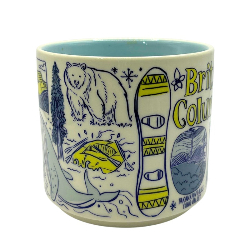 Starbucks British Columbia Canada Been There Series 2023 Coffee Tea Mug 14oz