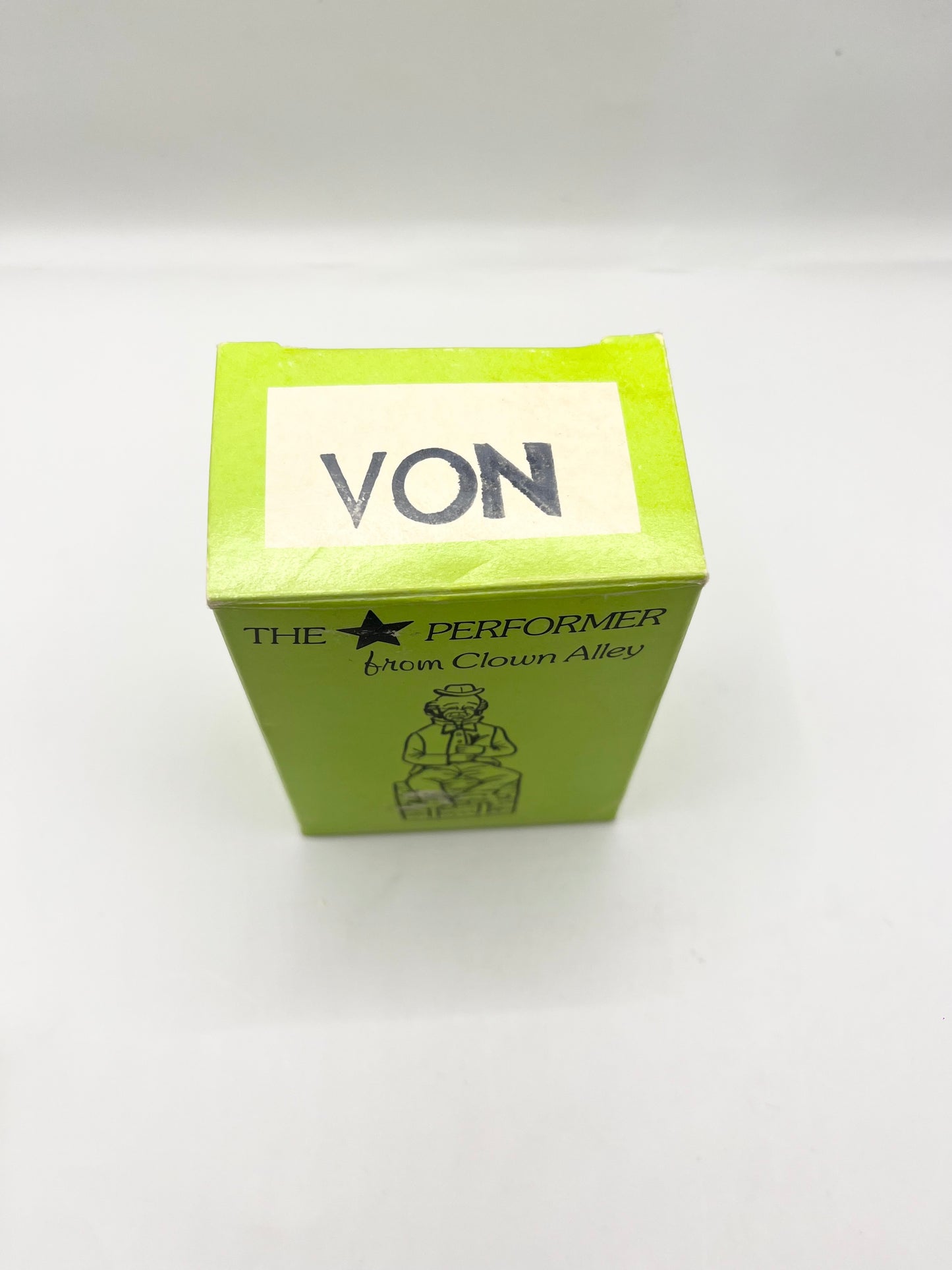 Mosser Slag Glass VON The Performer from Clown Alley With Original Box