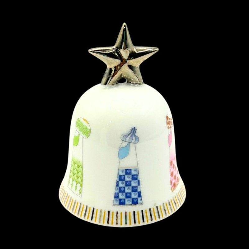 Richard Ginori Christmas Bell Ornament The Tree Wise Men Italian Porcelain