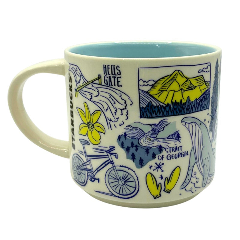 Starbucks British Columbia Canada Been There Series 2023 Coffee Tea Mug 14oz