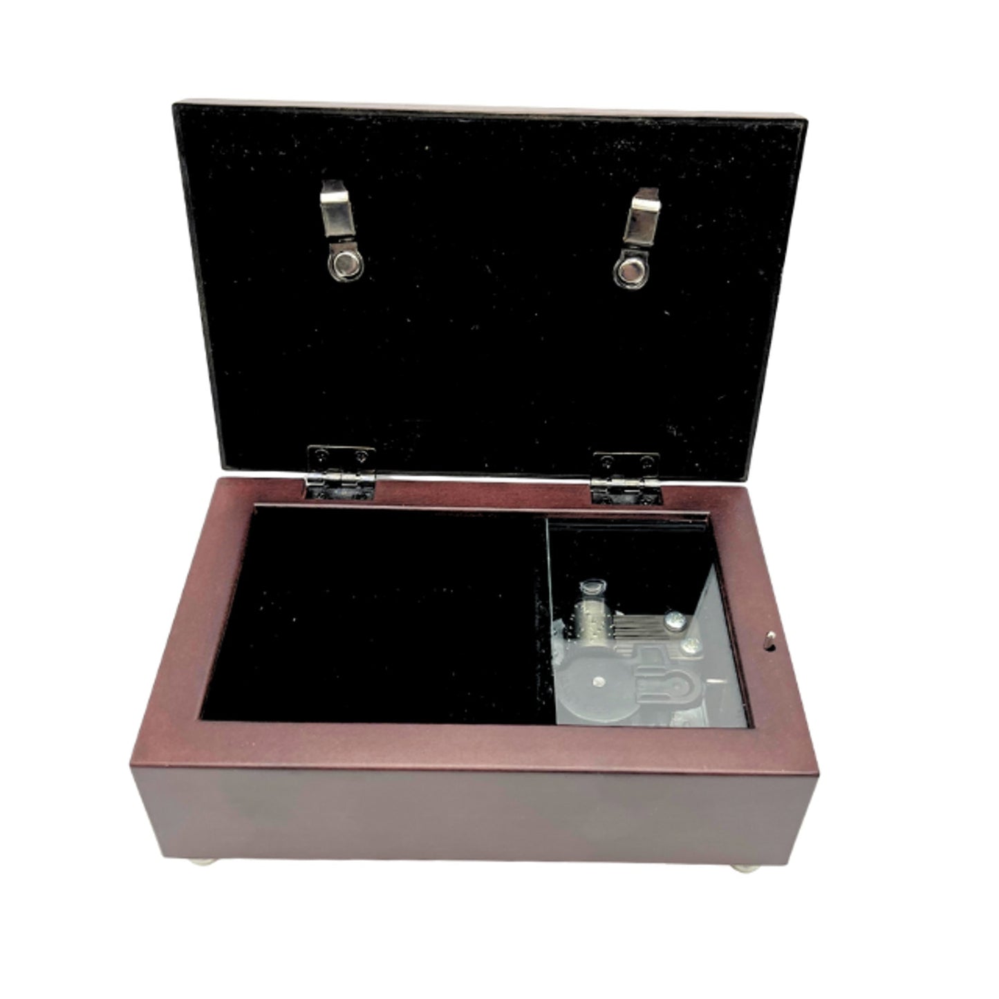 Vintage You Are My Sunshine Rosewood Finish Music Jewelry Box Joshua 1:9