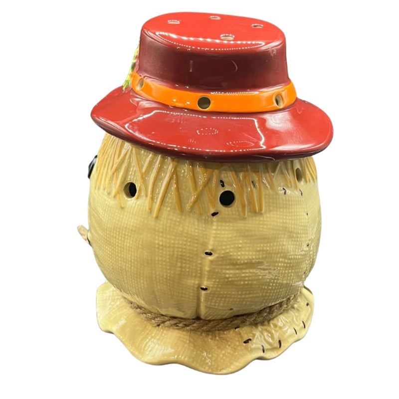 Retired Scentsy Scarecrow Wax Warmer  Harvest Collection with Box