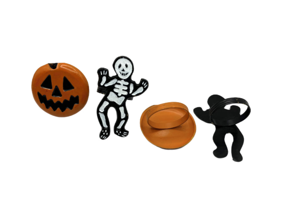 Vintage Halloween  Napkin Rings Set of 4