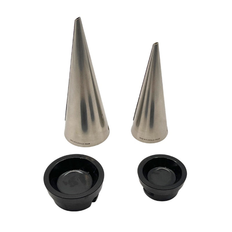 Vintage Pierre Forssell Gense Conical Salt And Pepper Shaker Set Swedish