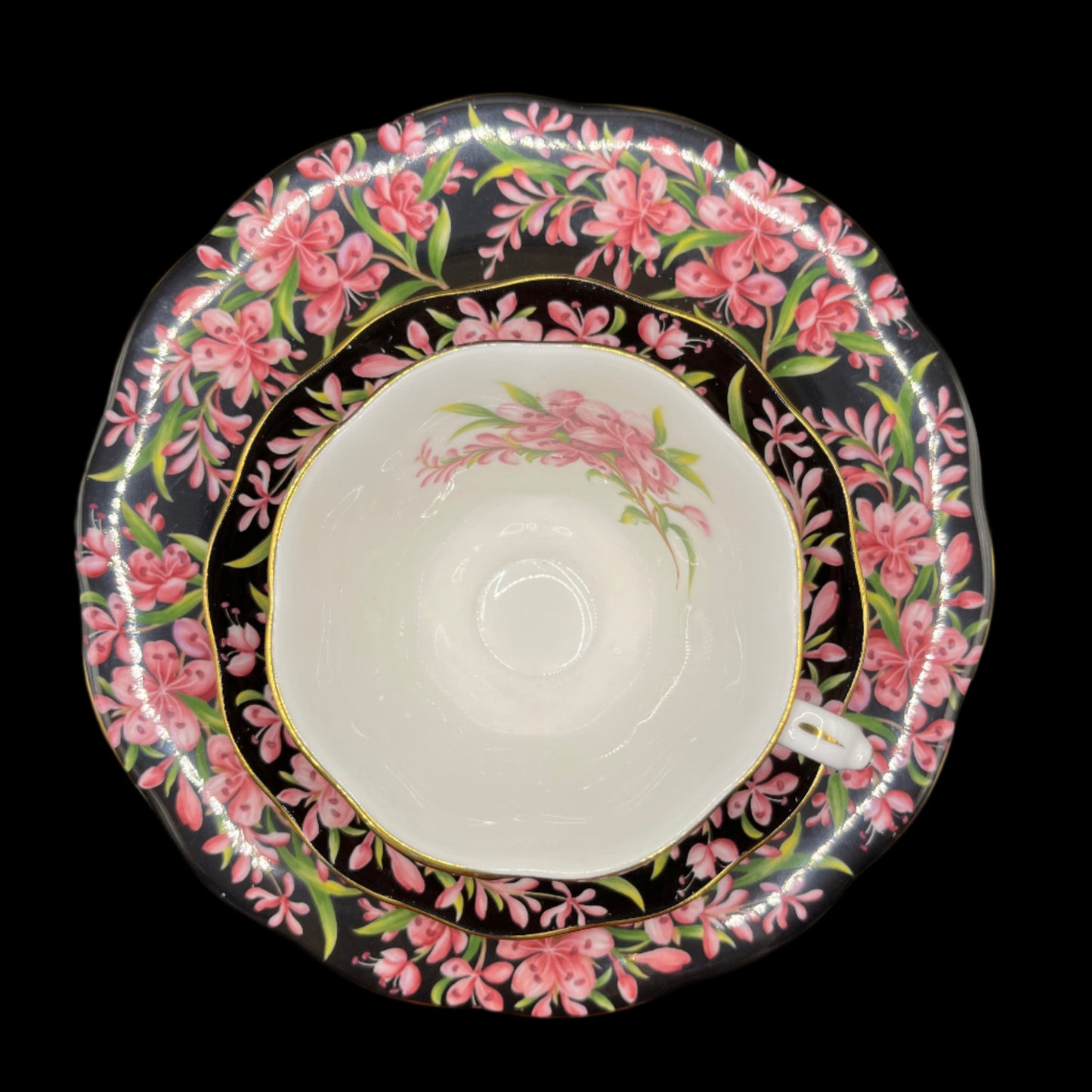 Royal Albert Provincial Flowers Fireweed 3-Piece Set Original Bone China