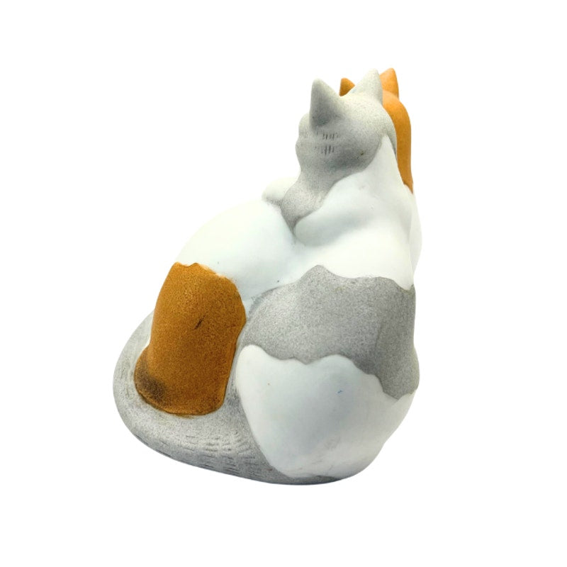 Silvestri Mary Lake Thompson Cat Kitten Figurine Ceramic Orange Calico Vintage