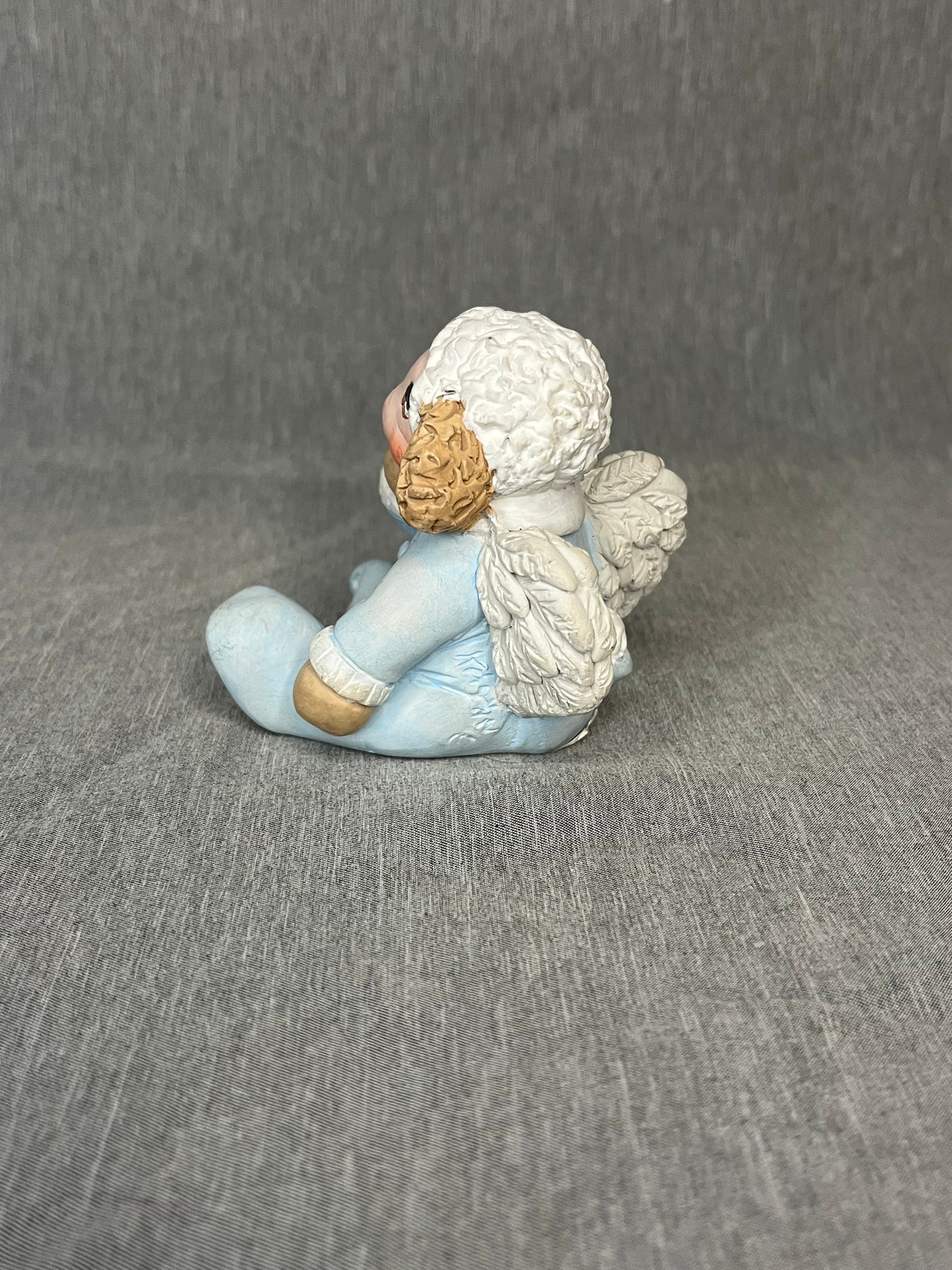 2002 Signed Heavenly Critter- Lamb Ceramic Figurine