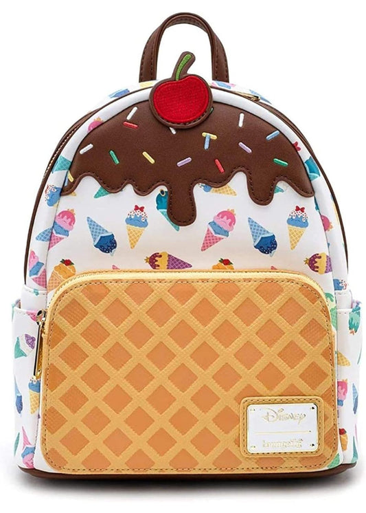 Disney Princess Ice Cream Mini LOUNGEFLY Backpack With Tags Pre Owned