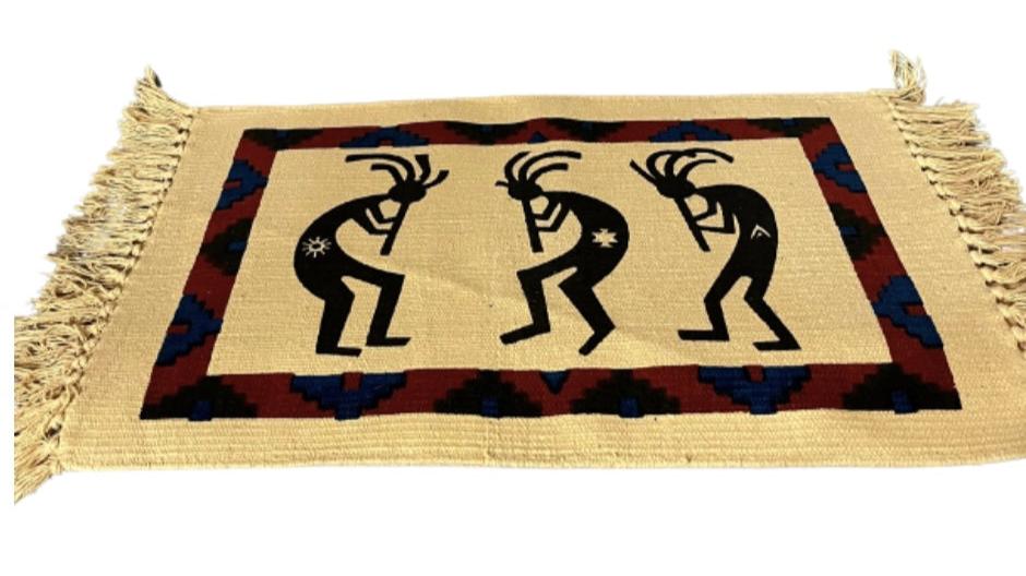 El Paso Saddle Blanket Co KOKOPELLI Southwest
Flute Player Placemat Set of 6