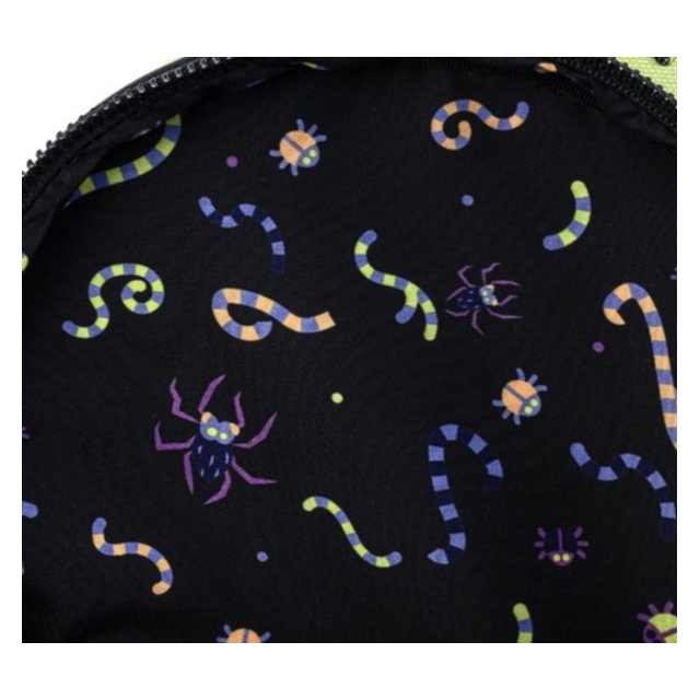 Loungefly Glow In The Dark Disney Oogie Boogie Creepy Crawlies Mini Backpack New with Tags