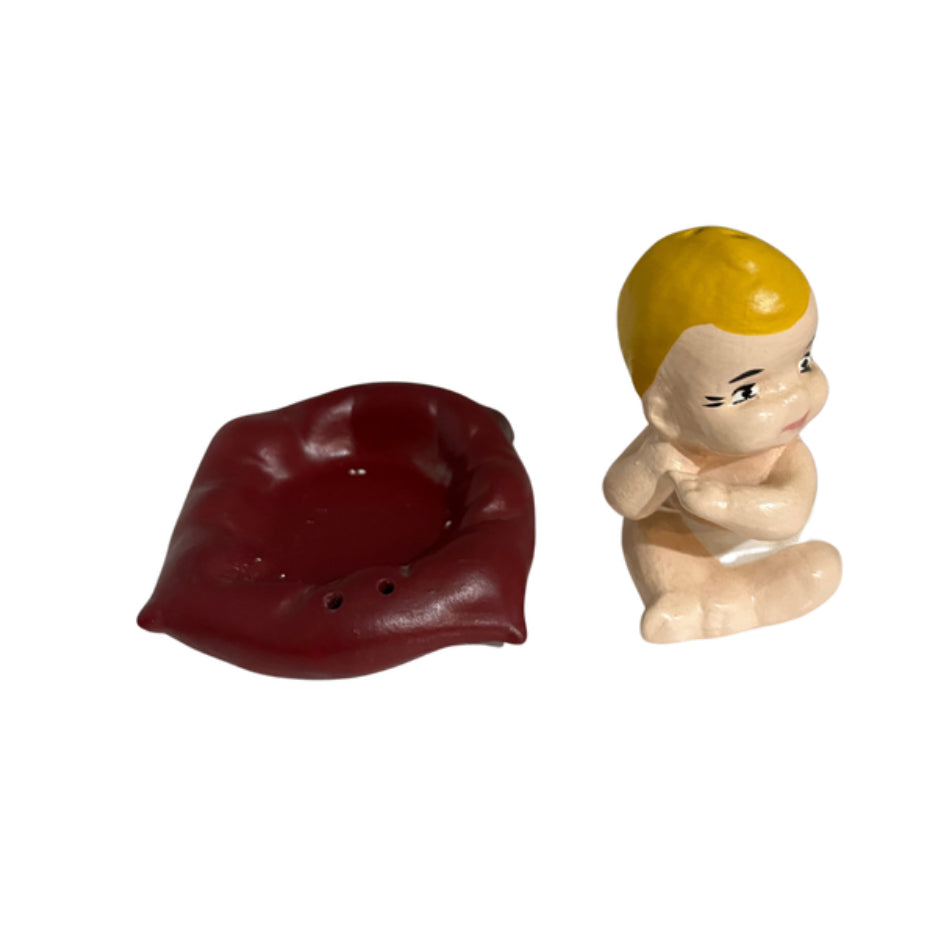 1970s Artist Signed Comfy Baby Shaker Set