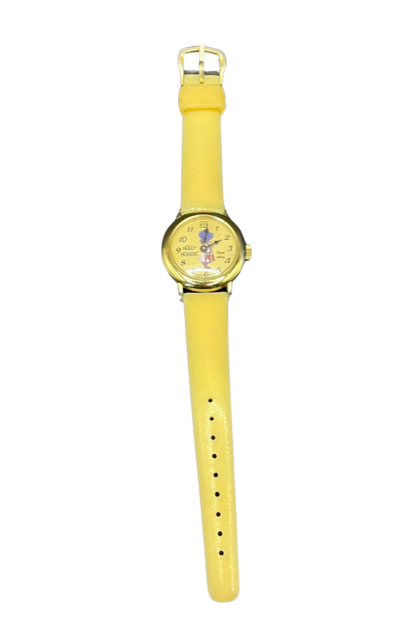 * 1972 Holly Hobby Enjoy Today Wind Up Watch Swiss Made *Needs New Battery*