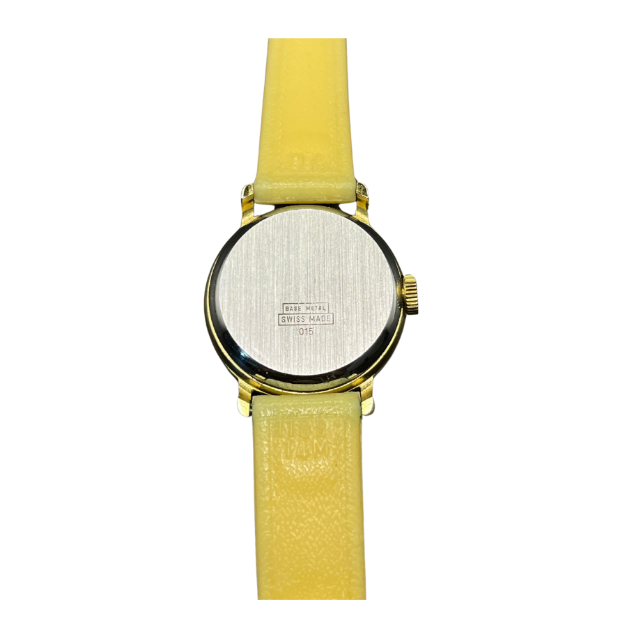 * 1972 Holly Hobby Enjoy Today Wind Up Watch Swiss Made *Needs New Battery*