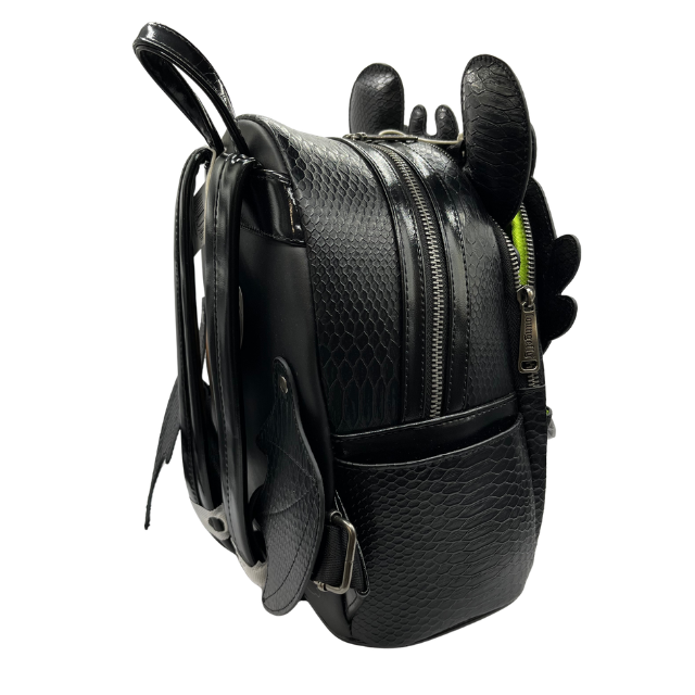 Universal Studios Exclusive Loungefly How To Train Your Dragon Toothless Mini Backpack & Ears New with Tags