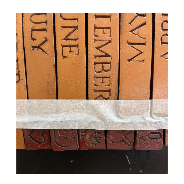 Vintage Al Pisano Country Carver Hand-Painted Noah's Ark Perpetual Calendar Wall Decor