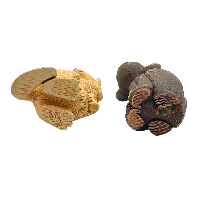 Artesania Rinconada Jungle Bundle: Panda, Chimpanzee, & (2) Kangaroo with Joey