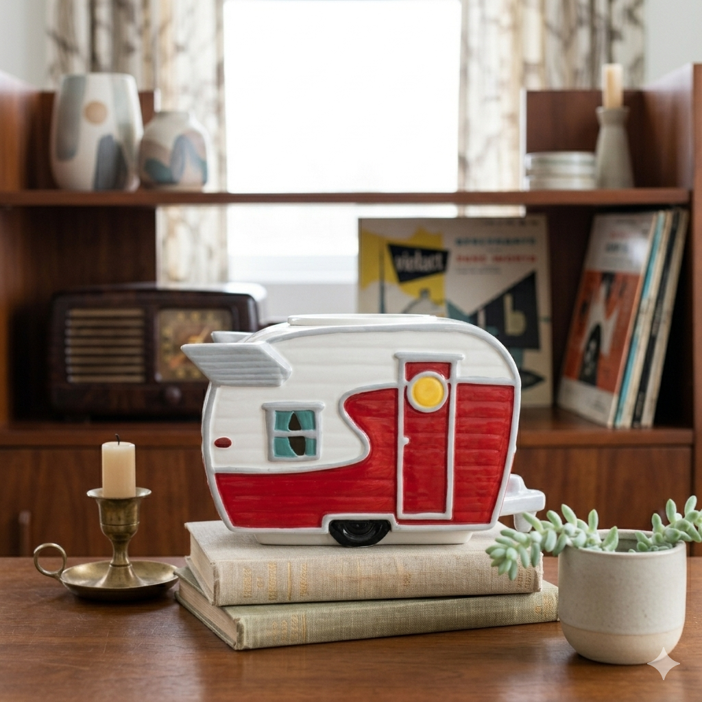Scentsy Road Less Traveled Camper RV Trailer Wax Warmer Retired