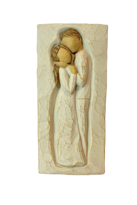 2002 Willow Tree "In Loves Embrace" by Susan Lordi Wall Art