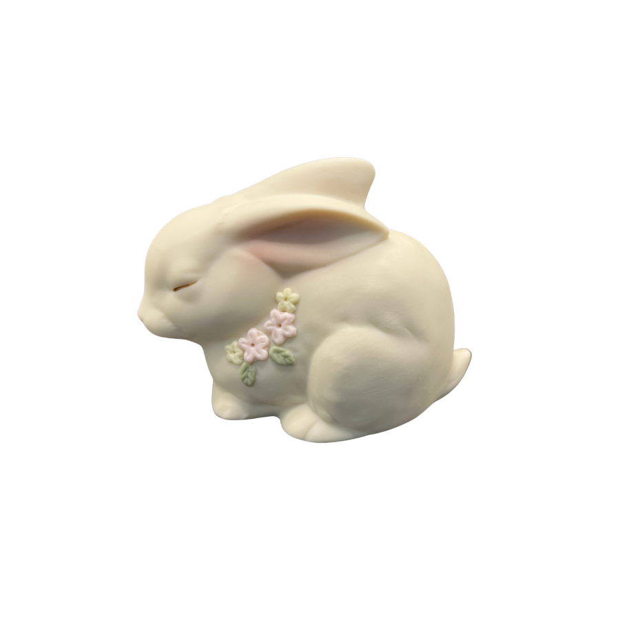 Set of 3 Original Oxford White Ceramic Bunny Rabbit Figurines