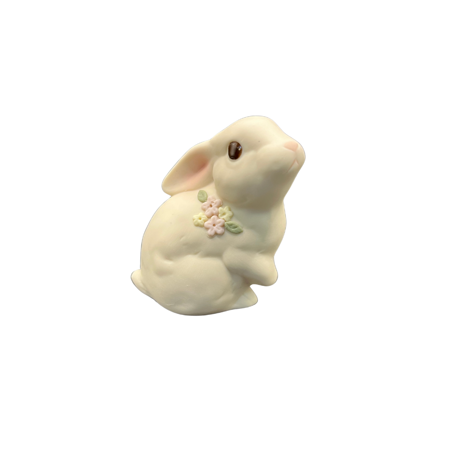Set of 3 Original Oxford White Ceramic Bunny Rabbit Figurines