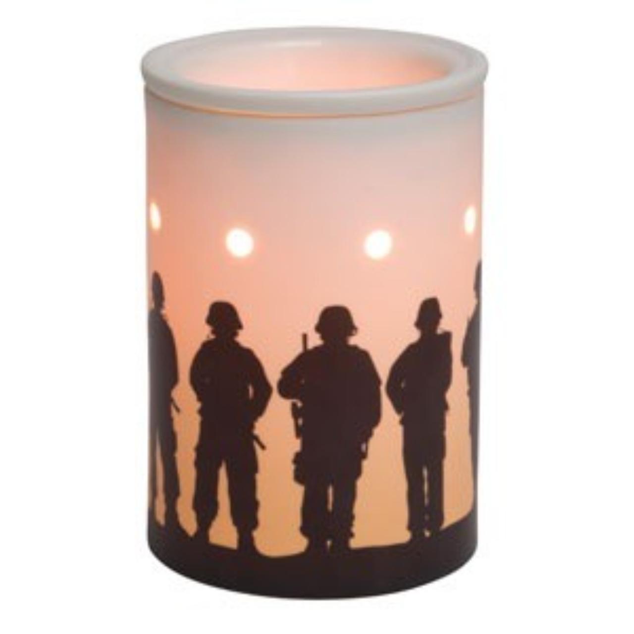 Scentsy "Service & Sacrifice" Full-Size Wax Warmer (New in Box) Home Fragrance Device