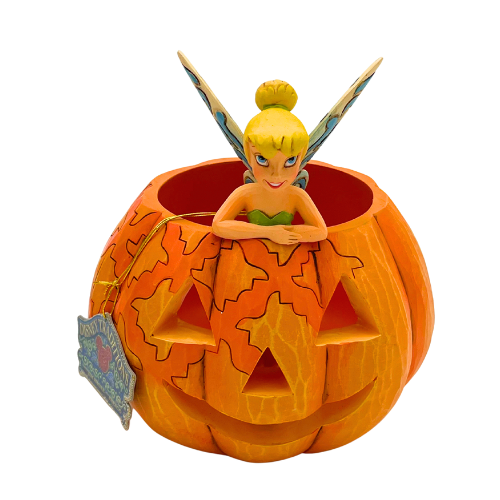 2009 Jim Shore Tinker Bell A PIXIE TREAT Halloween Walt Disney Traditions  4013975