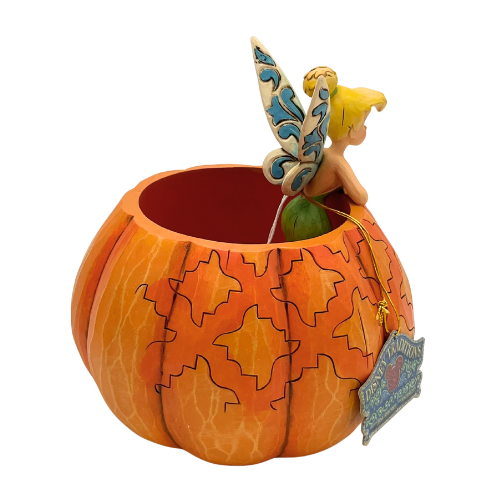 2009 Jim Shore Tinker Bell A PIXIE TREAT Halloween Walt Disney Traditions  4013975
