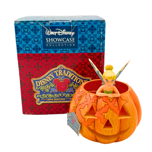 2009 Jim Shore Tinker Bell A PIXIE TREAT Halloween Walt Disney Traditions  4013975