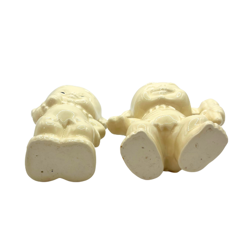 Adorable Vintage Flintstones Pebbles and Bam Bam Succulent Planters/Pencil Holders