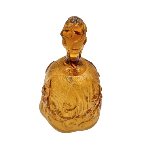 VTG Fenton Amber Opalescent Lilly of the Valley Bell