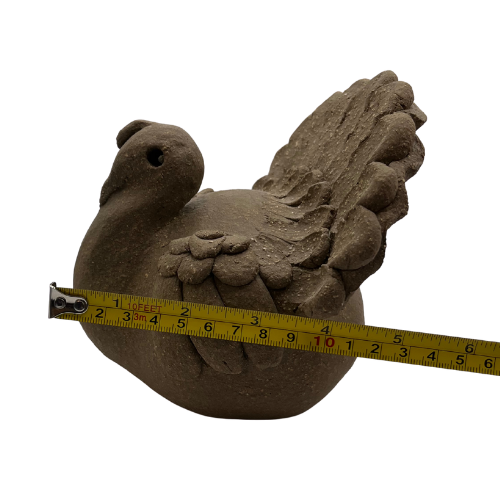 Vintage Margaret Hudson Earth Arts Studio Turkey Sculpture Signed