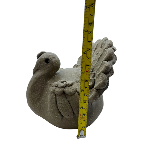 Vintage Margaret Hudson Earth Arts Studio Turkey Sculpture Signed