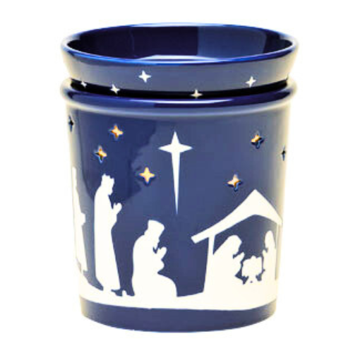 NEW Scentsy Silent Night Wax Warmer Full Size Christmas Holiday Decor