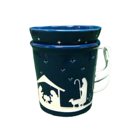 NEW Scentsy Silent Night Wax Warmer Full Size Christmas Holiday Decor