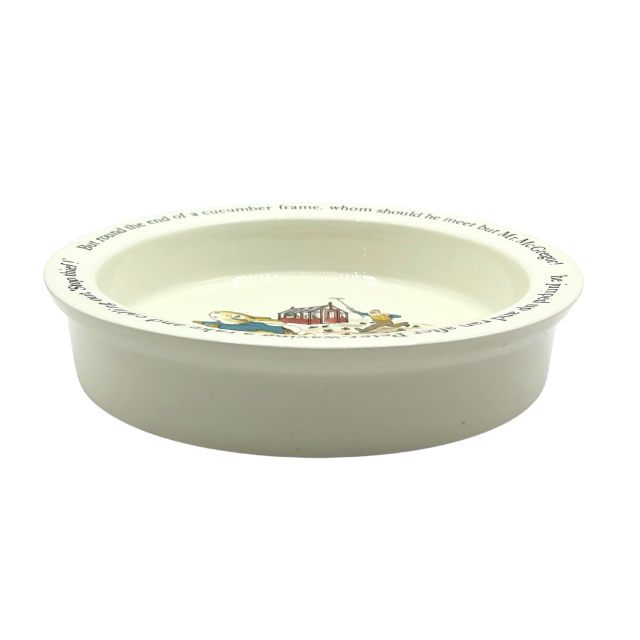 Vintage Beatrix Potter Peter Rabbit Baby Toddler Ceramic Toddler Bowl