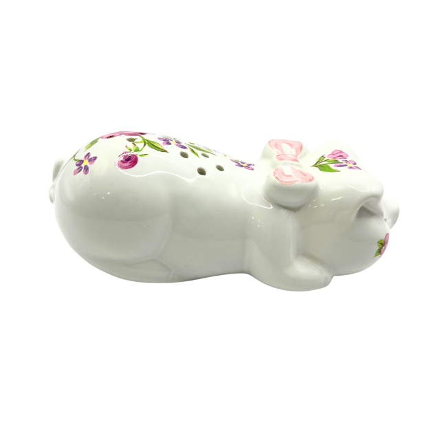 Vintage 1978 Ceramarte Brazil Porcelain Sleeping Pig Potpourri Sachet – Avon Exclusive