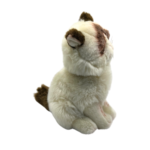 Gund Grumpy Cat Plush 10" Sitting Stuffed Animal Toy Brown and Cream 4040133