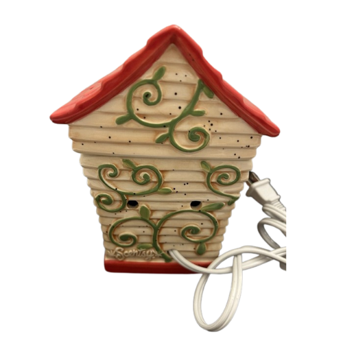 Scentsy Birdhouse Blue Bird Wax Warmer