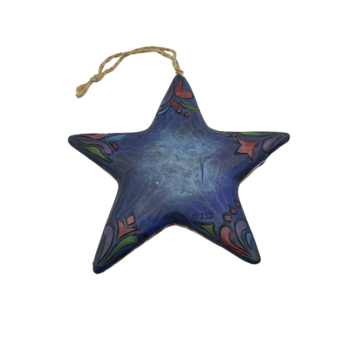Vtg Jim Shore Nativity Star Ornament Heartwood Creek Holy Family Christmas
