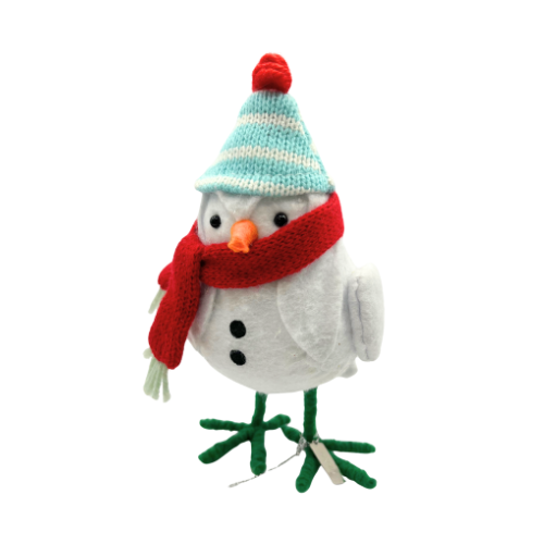 2017 Target Feathery Friends Bird “KICKER” Winter Fabric Bird
