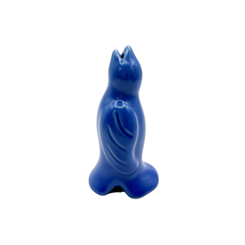 Vintage Blue Pottery Pie Bird Bluebird Pie Vent