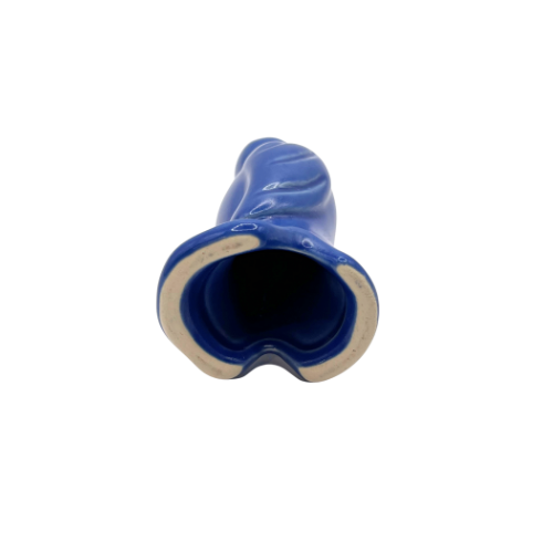 Vintage Blue Pottery Pie Bird Bluebird Pie Vent