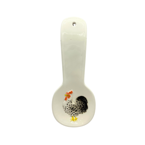 Vintage Otagiri Rooster Spoon Rest Made In Japan