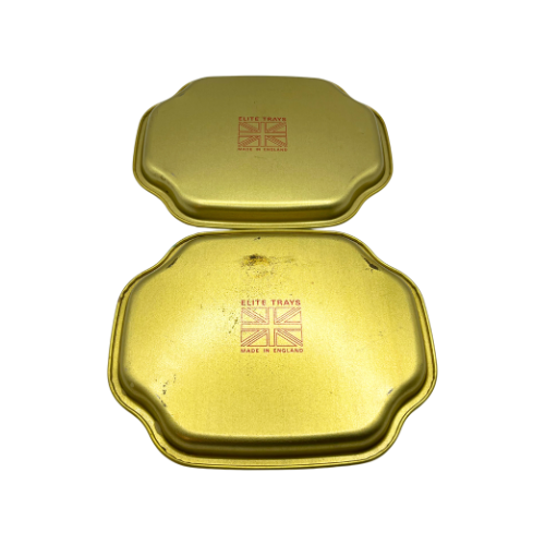 Vintage Asian Inspired Mini Tip Trays Made in England Elite Trays Set of 2