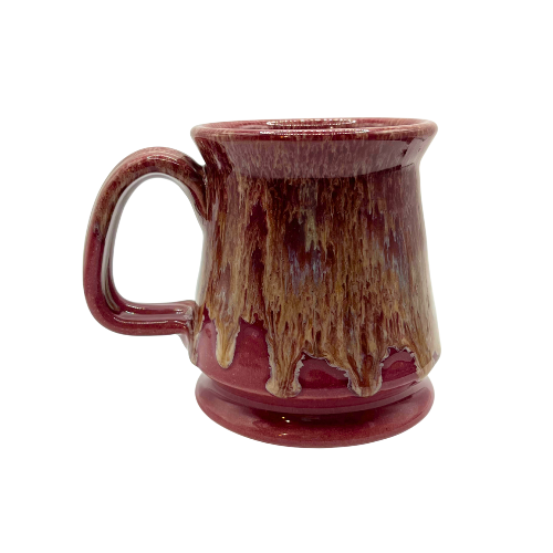 Deneen pottery French Lick Resort Collectible Ceramic Drip Glaze Coffee Mug