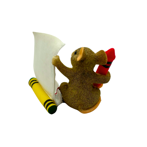 Charming Tails Mackenzie's Wish List Fitz & Floyd  Christmas Figurine