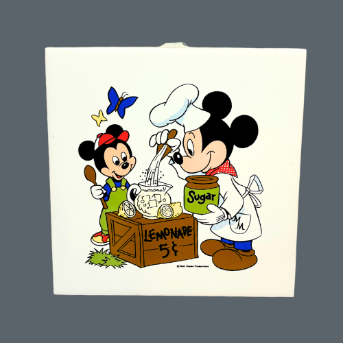 VTG Walt Disney Production Decorative Kitchen Items LOT of 5