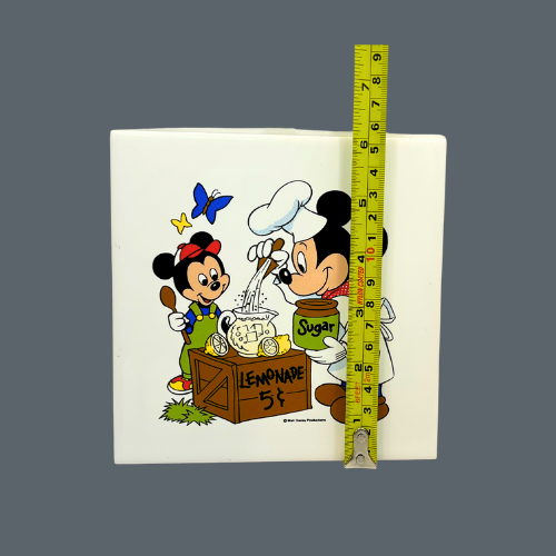 VTG Walt Disney Production Decorative Kitchen Items LOT of 5